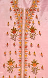 Pure Silk suit with Leaf and Flower - KatraBAZAAR
