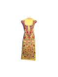 Copy of Summer Wear - Bright Color Suit With A Shape Jaal design - KatraBAZAAR
